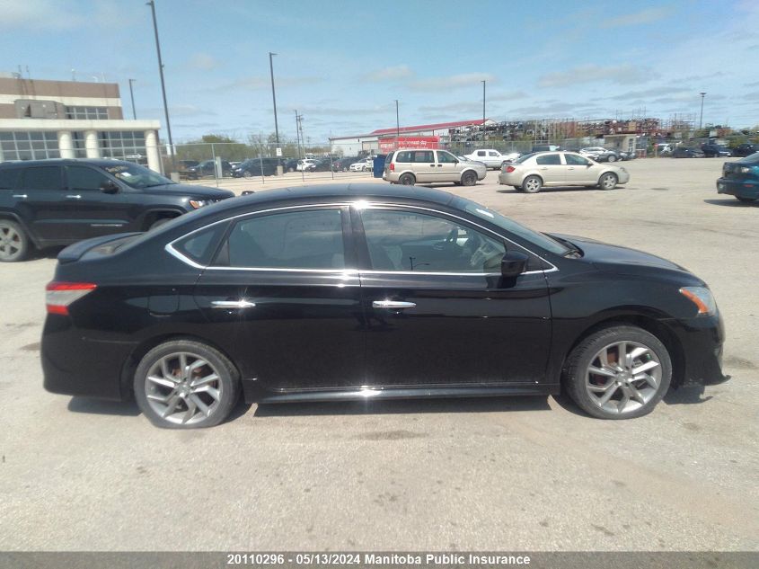 2015 Nissan Sentra 1.8 Sr VIN: 3N1AB7AP6FL642644 Lot: 20110296