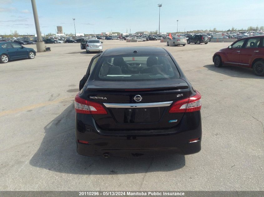 2015 Nissan Sentra 1.8 Sr VIN: 3N1AB7AP6FL642644 Lot: 20110296