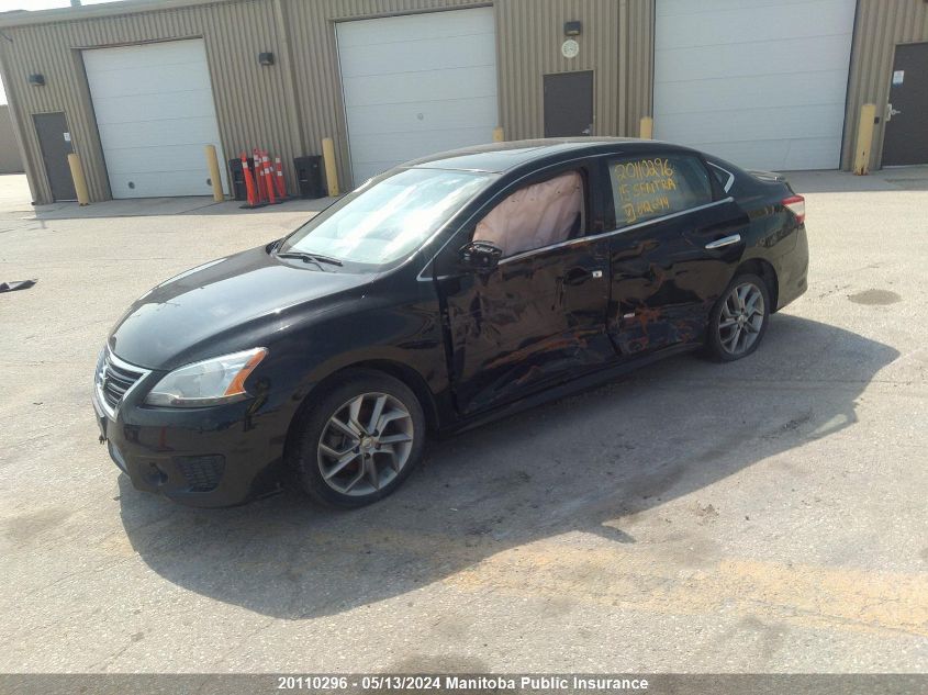 2015 Nissan Sentra 1.8 Sr VIN: 3N1AB7AP6FL642644 Lot: 20110296