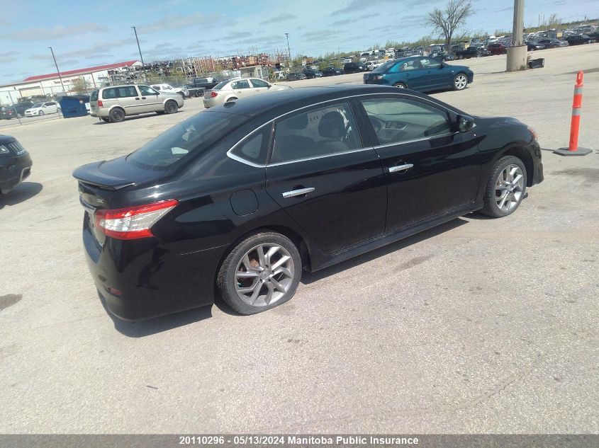 2015 Nissan Sentra 1.8 Sr VIN: 3N1AB7AP6FL642644 Lot: 20110296