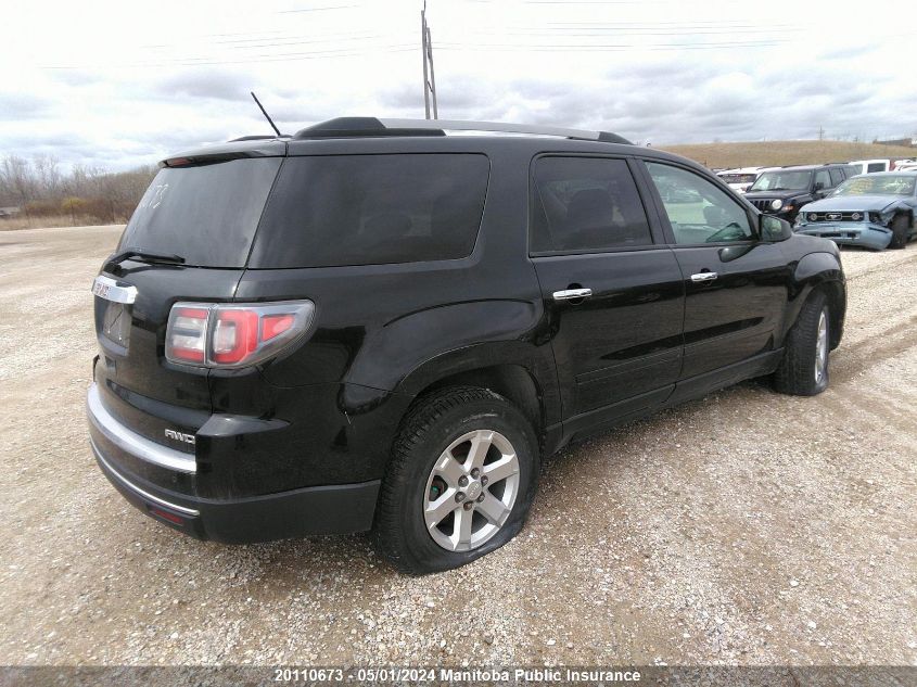 2015 GMC Acadia Sle VIN: 1GKKVNED7FJ132747 Lot: 20110673