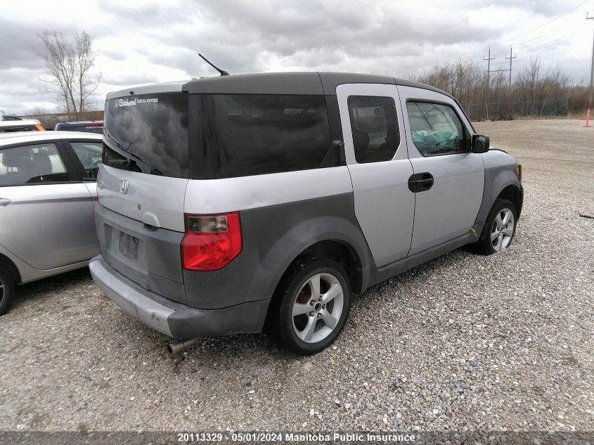 2003 Honda Element Dx VIN: 5J6YH18293L801627 Lot: 20113329