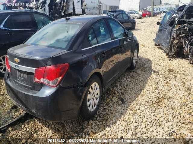 2011 Chevrolet Cruze Ls VIN: 1G1PA5SH6B7103437 Lot: 20113482