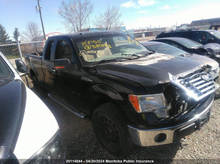 2010 Ford F150 Super Cab VIN: 1FTEX1E83AFB80143 Lot: 20114844