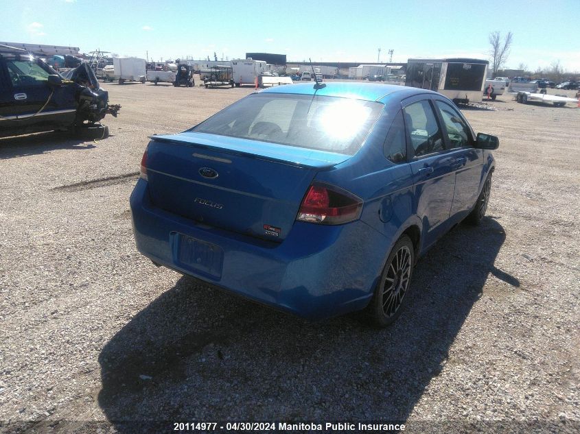 2011 Ford Focus Ses VIN: 1FAHP3GN8BW108969 Lot: 20114977