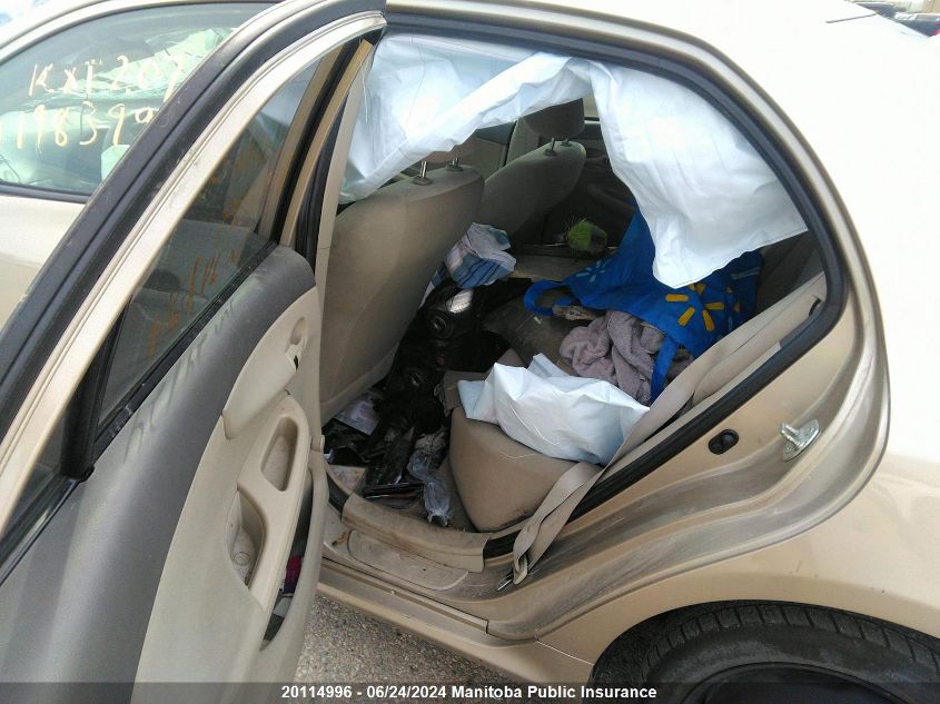 2010 Toyota Corolla Ce VIN: 2T1BU4EE2AC198399 Lot: 20114996