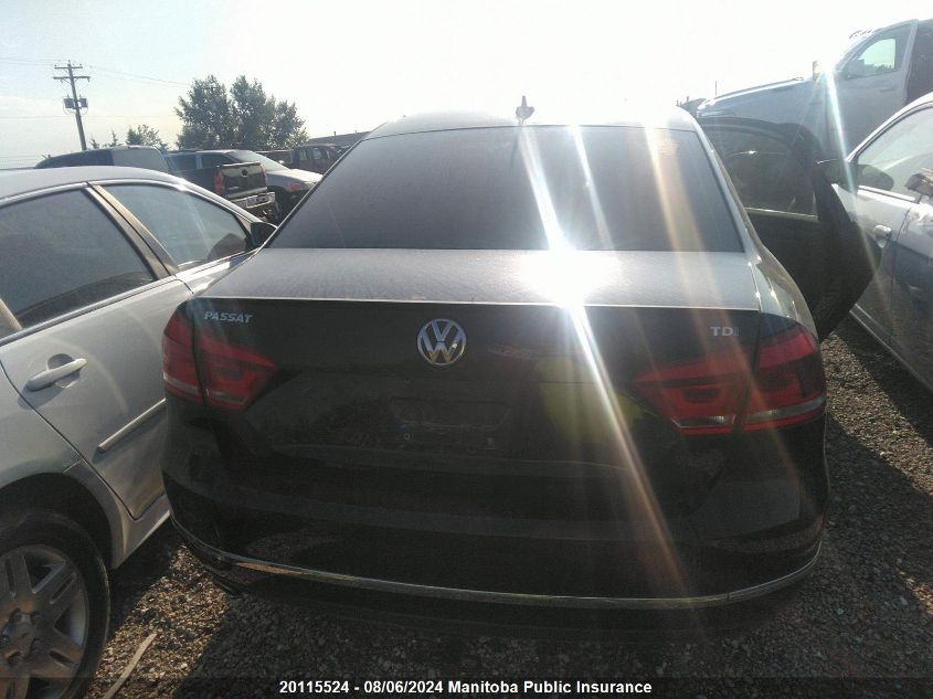 2015 Volkswagen Passat 2.0 Tdi VIN: 1VWCV7A3XFC070058 Lot: 20115524