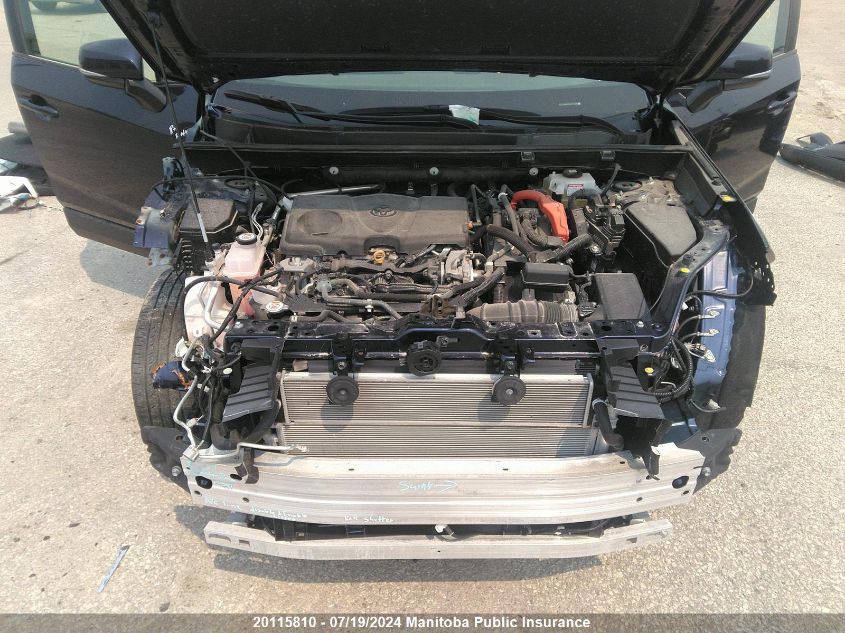 2021 Toyota Rav4 Xle Hybrid VIN: 2T3RWRFV6MW114468 Lot: 20115810