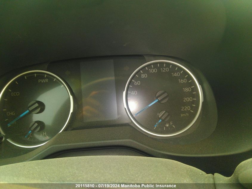 2021 Toyota Rav4 Xle Hybrid VIN: 2T3RWRFV6MW114468 Lot: 20115810