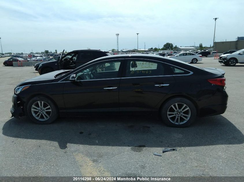 2017 Hyundai Sonata Gls VIN: 5NPE24AF4HH514183 Lot: 20116298
