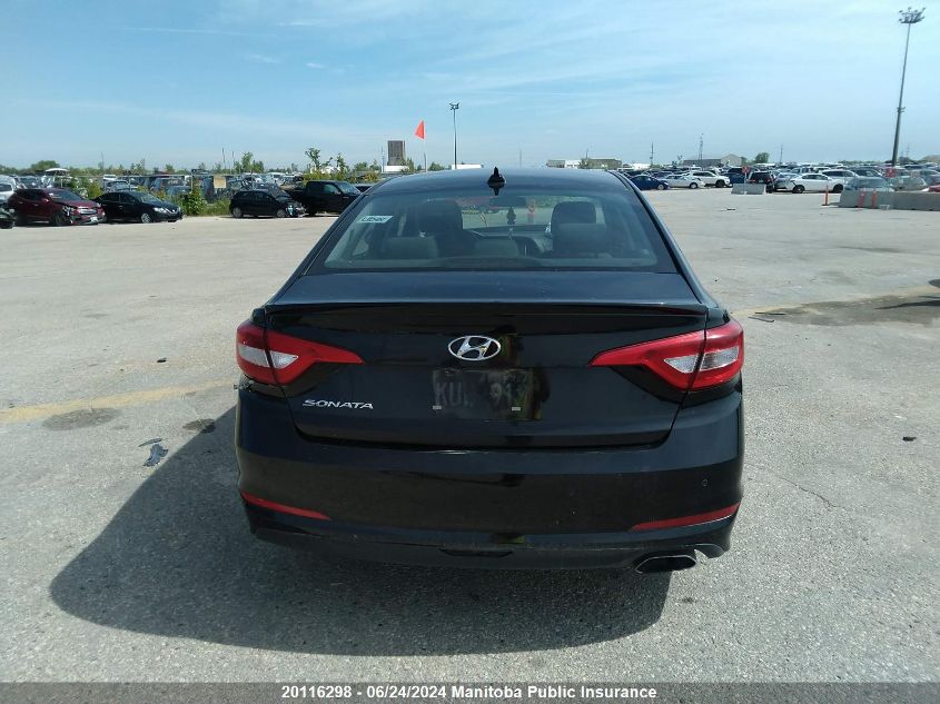 2017 Hyundai Sonata Gls VIN: 5NPE24AF4HH514183 Lot: 20116298