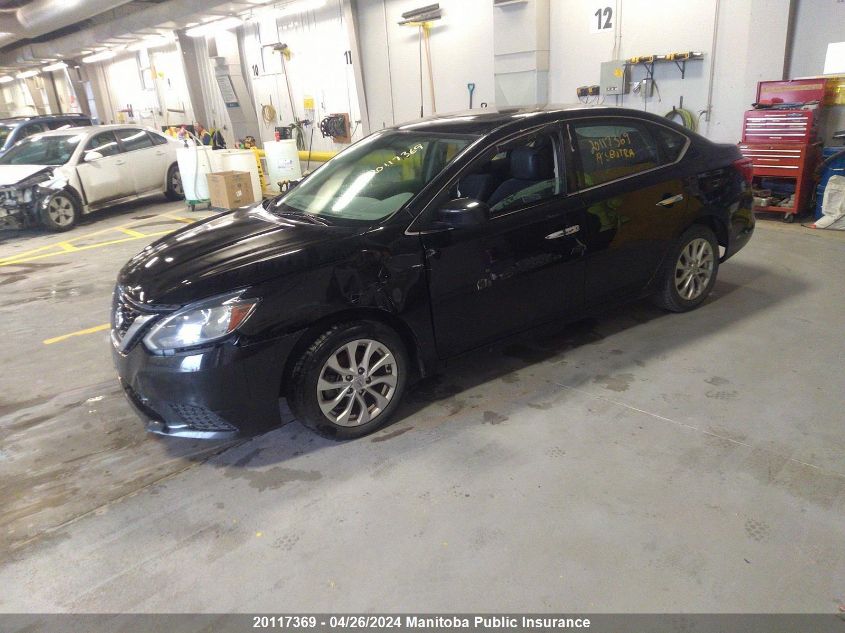 2019 Nissan Sentra S/Sv/Sr/Sl VIN: 3N1AB7AP0KY262454 Lot: 20117369