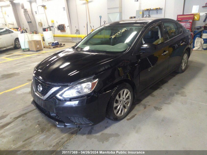 2019 Nissan Sentra S/Sv/Sr/Sl VIN: 3N1AB7AP0KY262454 Lot: 20117369