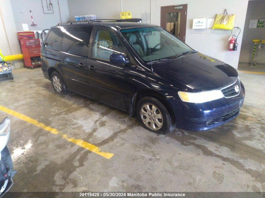 2004 Honda Odyssey Ex-L VIN: 2HKRL18064H002708 Lot: 20119428