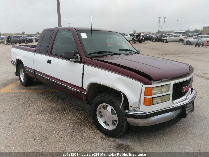 1996 GMC C/R 1500 4+Cab VIN: 1GTEC19R8TE529871 Lot: 20121201