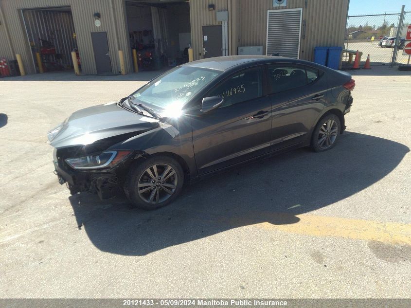 2017 Hyundai Elantra Gls VIN: KMHD84LF9HU101006 Lot: 20121433