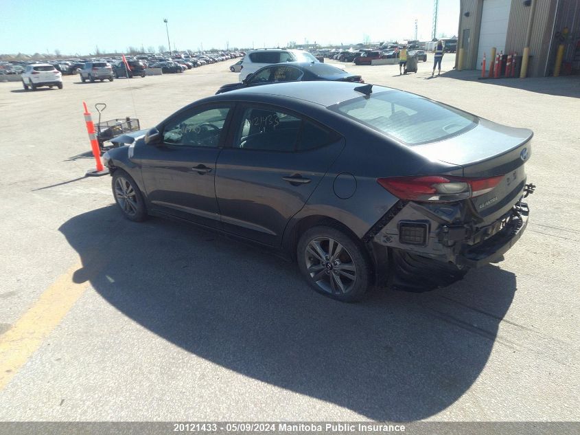 2017 Hyundai Elantra Gls VIN: KMHD84LF9HU101006 Lot: 20121433