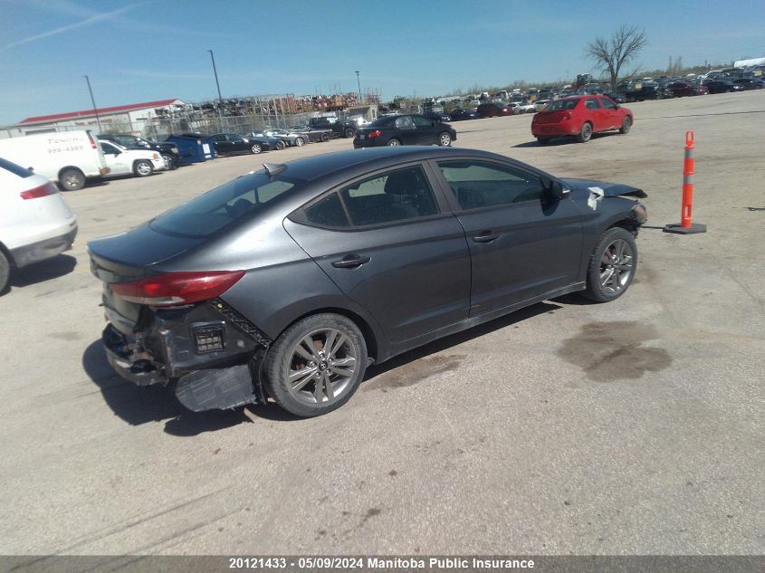 2017 Hyundai Elantra Gls VIN: KMHD84LF9HU101006 Lot: 20121433