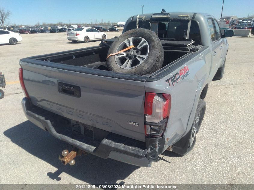 2018 Toyota Tacoma Dbl Cab/Sr5/Trd Sport/Or VIN: 5TFDZ5BN2JX038304 Lot: 20121896