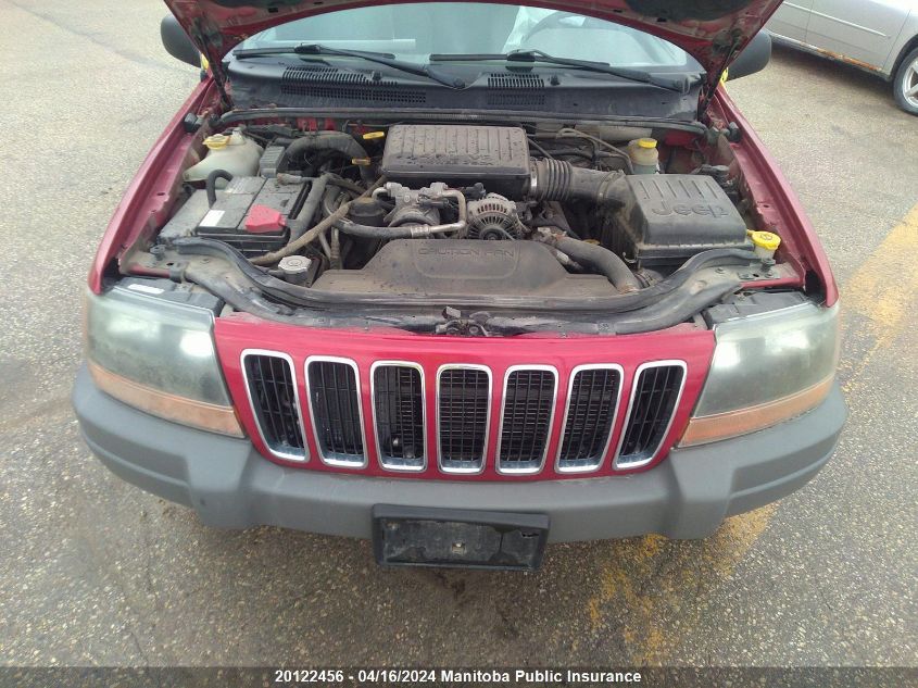 2002 Jeep Grand Cherokee Laredo VIN: 1J4GW48N42C197710 Lot: 20122456