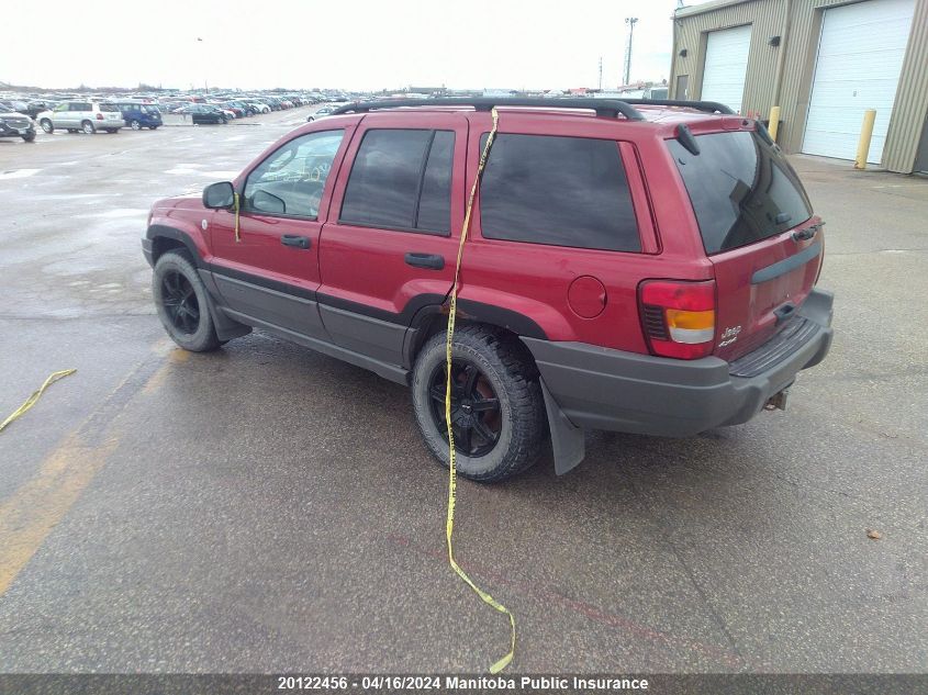 2002 Jeep Grand Cherokee Laredo VIN: 1J4GW48N42C197710 Lot: 20122456