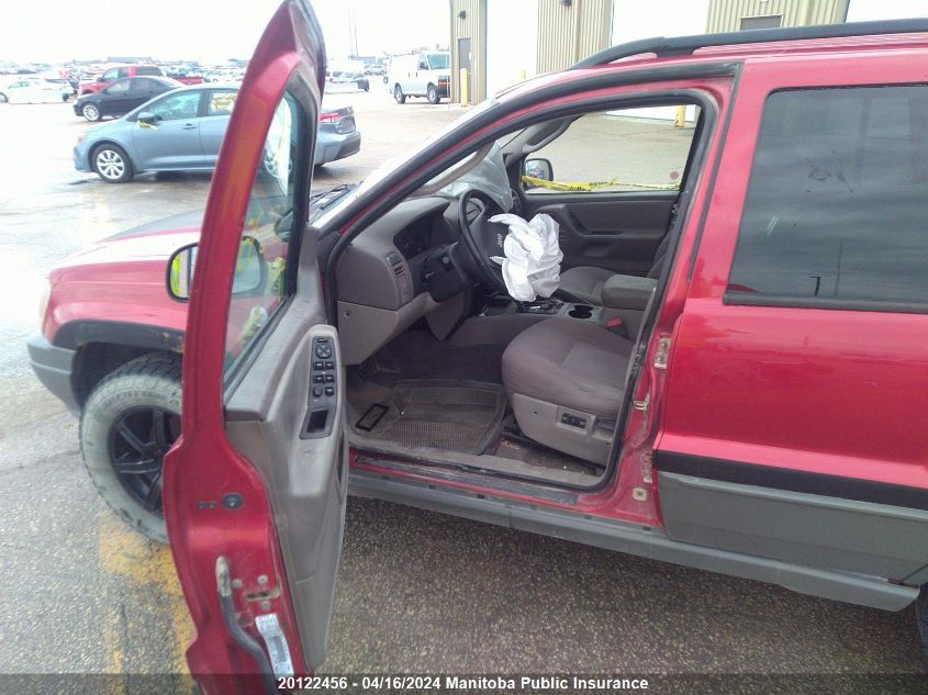 2002 Jeep Grand Cherokee Laredo VIN: 1J4GW48N42C197710 Lot: 20122456