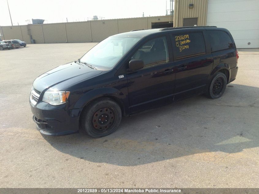 2015 Dodge Grand Caravan Se VIN: 2C4RDGBG1FR527901 Lot: 20122889