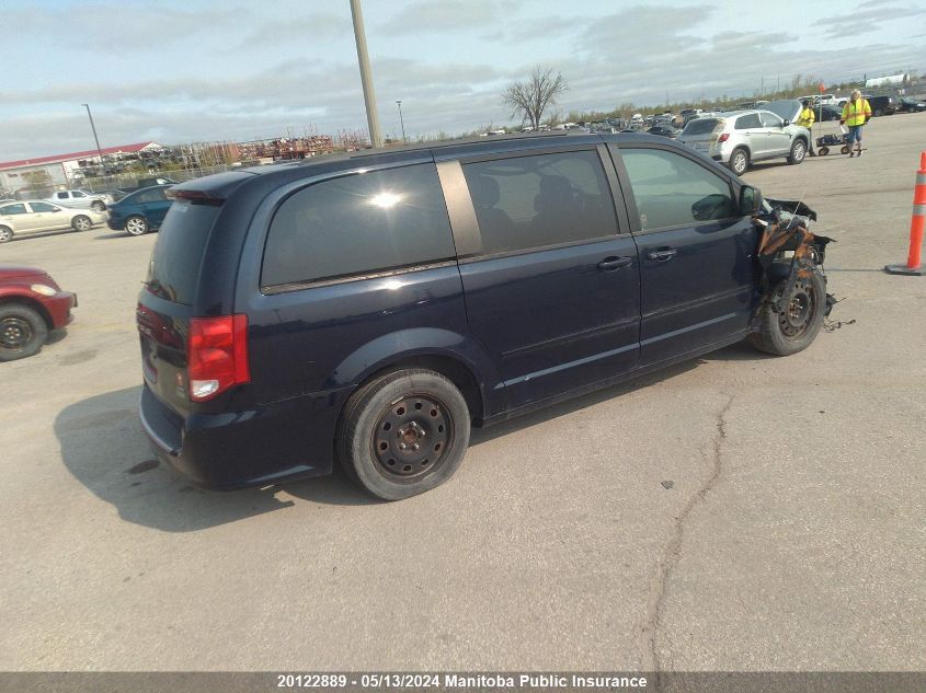 2015 Dodge Grand Caravan Se VIN: 2C4RDGBG1FR527901 Lot: 20122889