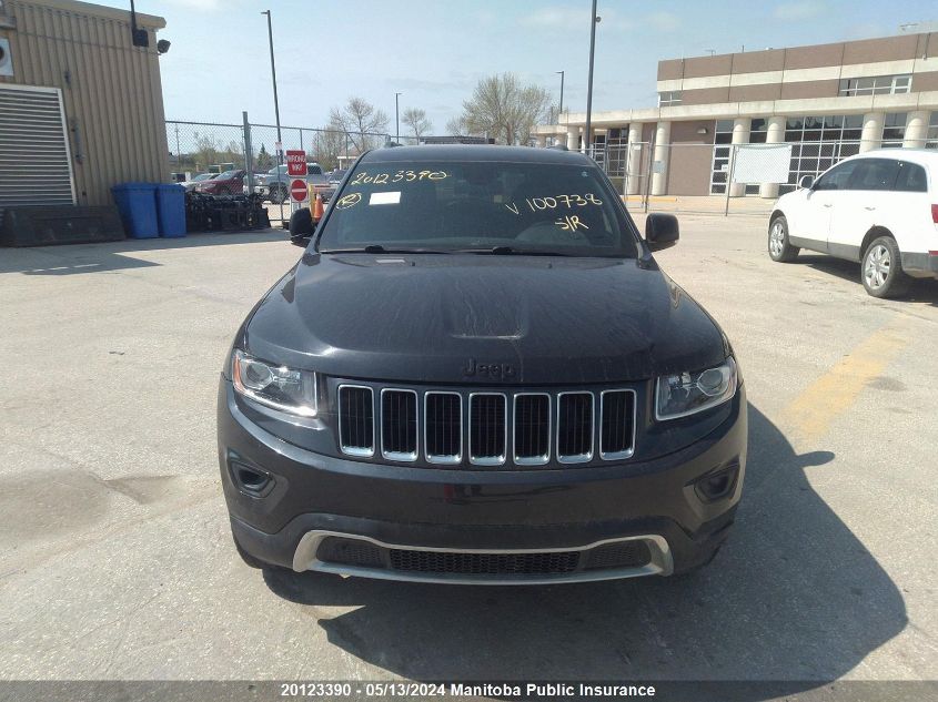 2014 Jeep Grand Cherokee Limited VIN: 1C4RJFBG4EC100738 Lot: 20123390