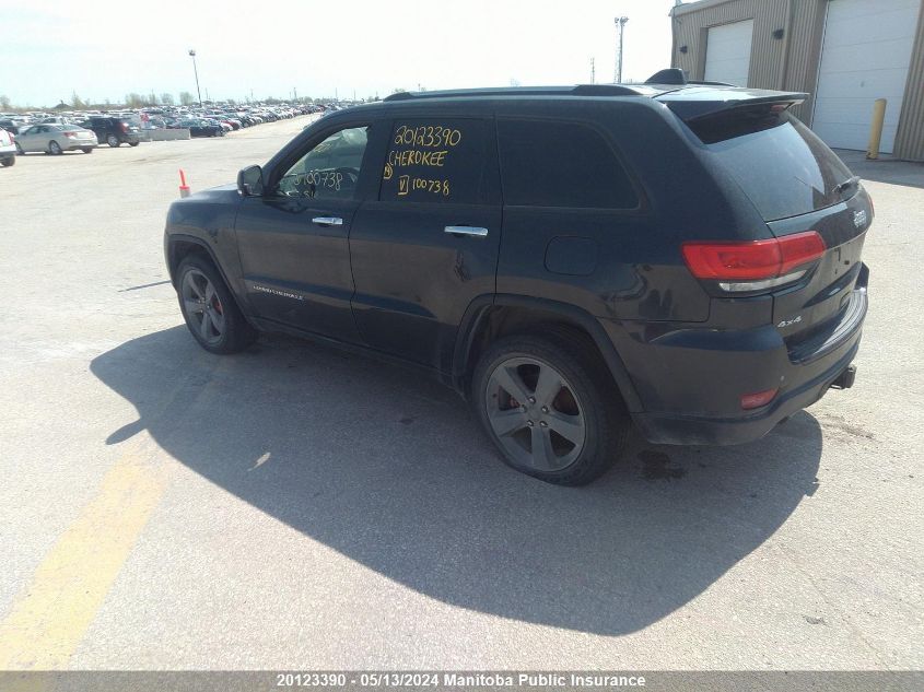 2014 Jeep Grand Cherokee Limited VIN: 1C4RJFBG4EC100738 Lot: 20123390