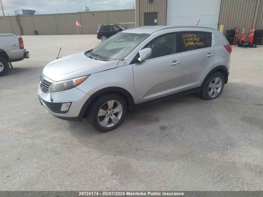 2011 Kia Sportage Ex VIN: KNDPC3A24B7051857 Lot: 20124174