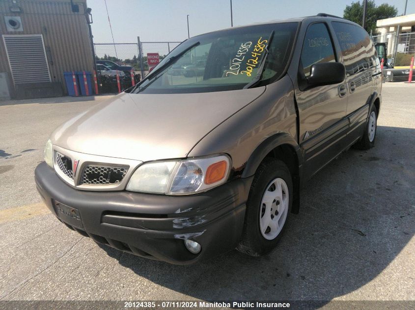 2002 Pontiac Montana VIN: 1GMDU03E02D315658 Lot: 20124385