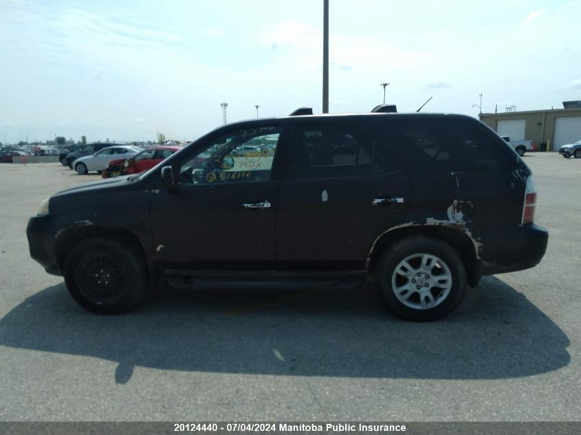 2004 Acura Mdx Touring VIN: 2HNYD18994H516112 Lot: 20124440