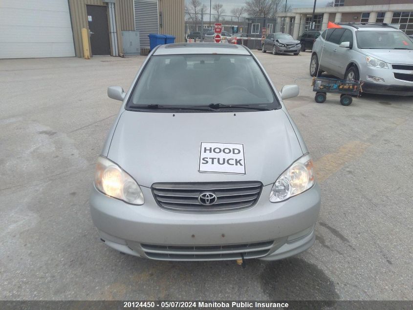 2004 Toyota Corolla Sport VIN: 2T1BR32E64C824525 Lot: 20124450