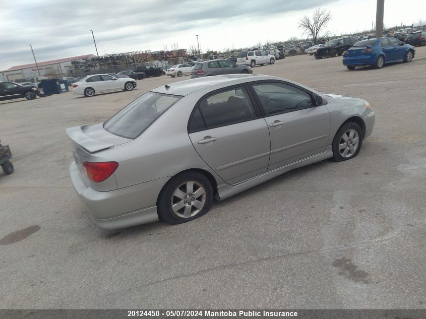 2004 Toyota Corolla Sport VIN: 2T1BR32E64C824525 Lot: 20124450