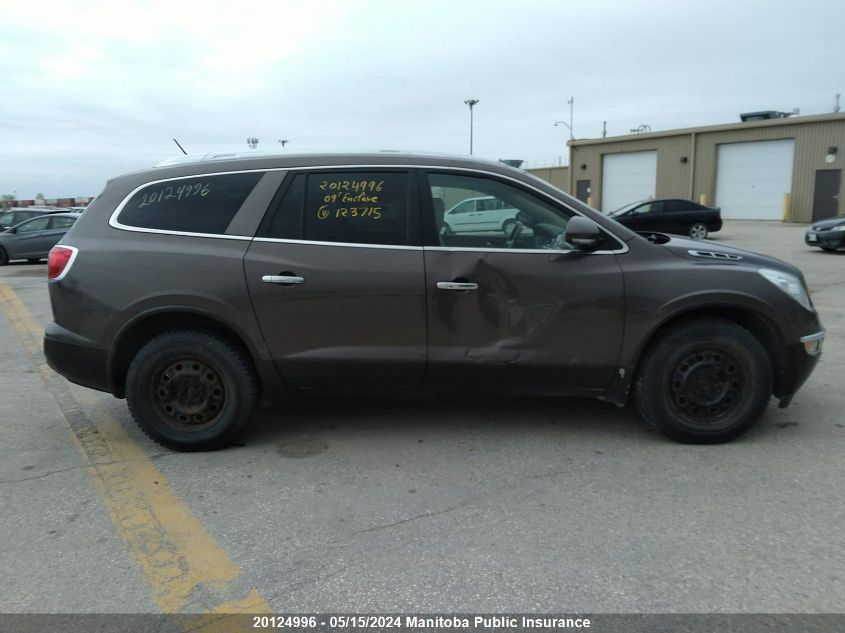 2009 Buick Enclave Cxl VIN: 5GAEV23D49J123715 Lot: 20124996