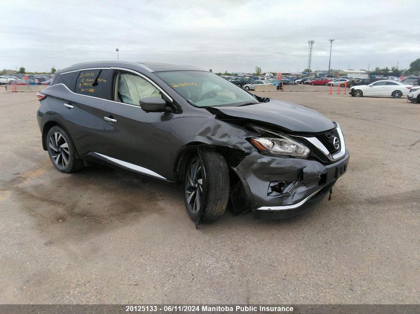 2018 Nissan Murano Platinum VIN: 5N1AZ2MH0JN101240 Lot: 20125133