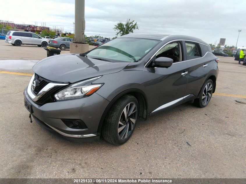 2018 Nissan Murano Platinum VIN: 5N1AZ2MH0JN101240 Lot: 20125133