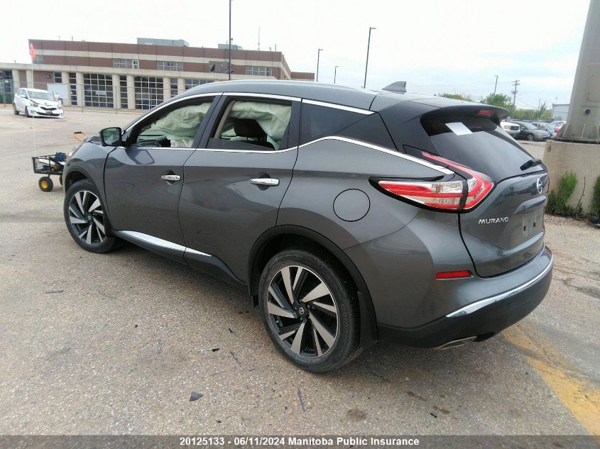 2018 Nissan Murano Platinum VIN: 5N1AZ2MH0JN101240 Lot: 20125133