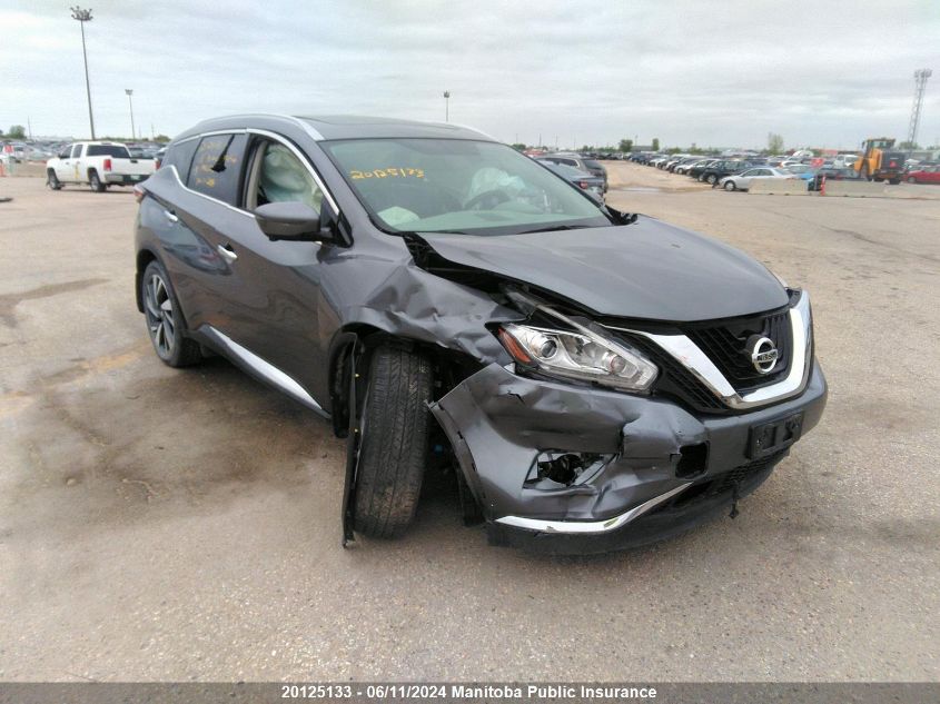 2018 Nissan Murano Platinum VIN: 5N1AZ2MH0JN101240 Lot: 20125133