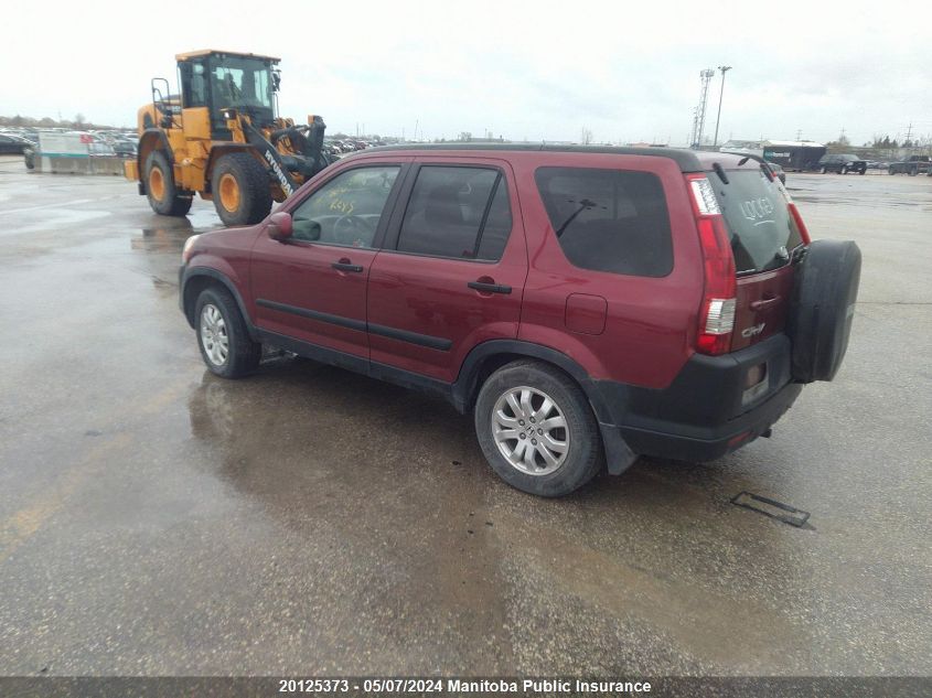 2006 Honda Cr-V Ex VIN: JHLRD78816C803280 Lot: 20125373