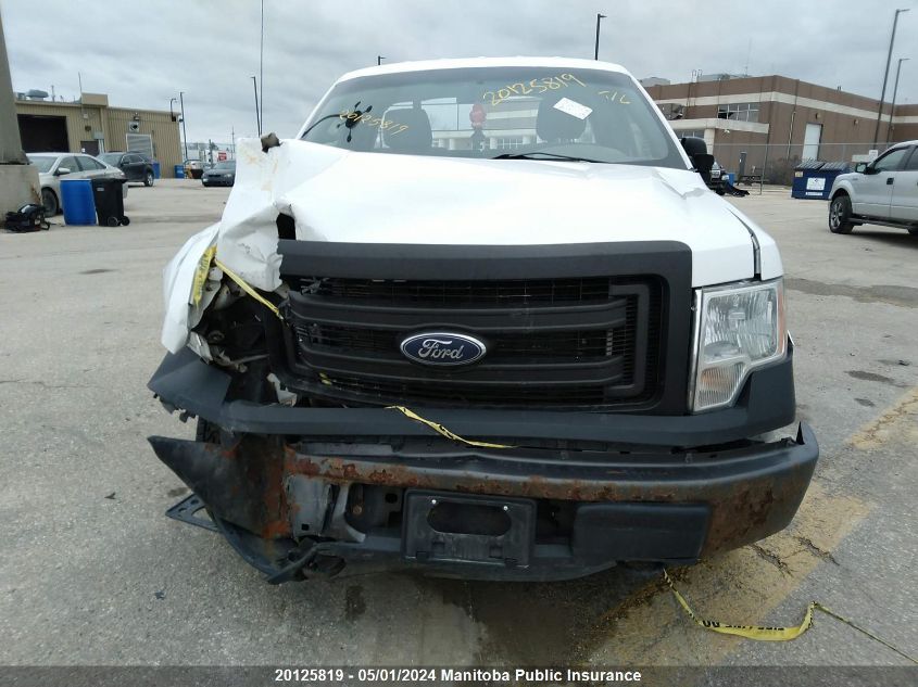 2014 Ford F150 Xl Pickup VIN: 1FTNF1EF2EKD21315 Lot: 20125819