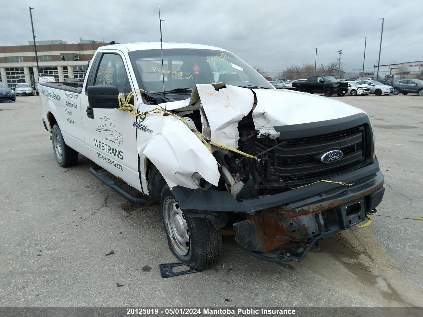 2014 Ford F150 Xl Pickup VIN: 1FTNF1EF2EKD21315 Lot: 20125819