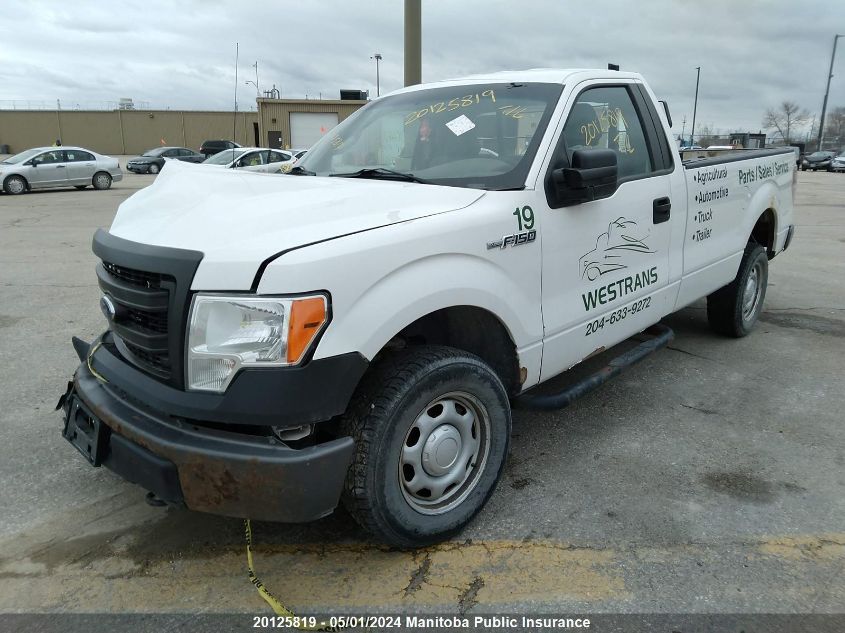 2014 Ford F150 Xl Pickup VIN: 1FTNF1EF2EKD21315 Lot: 20125819