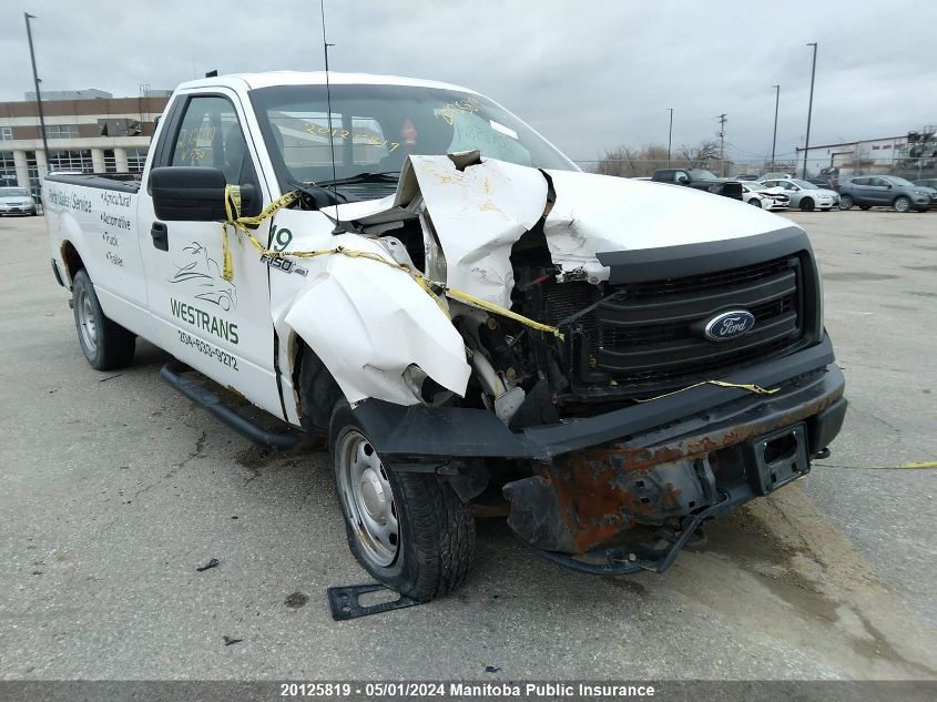 2014 Ford F150 Xl Pickup VIN: 1FTNF1EF2EKD21315 Lot: 20125819