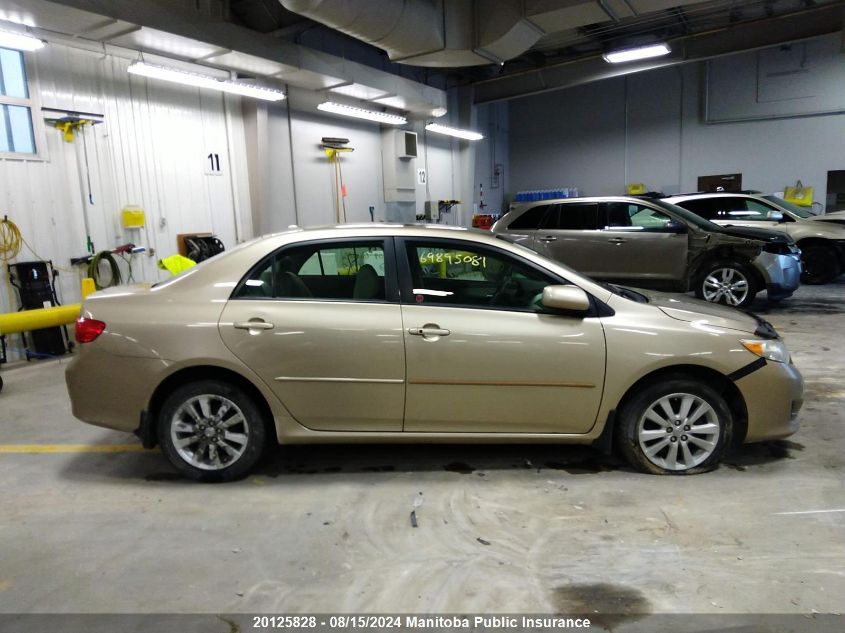 2009 Toyota Corolla Le VIN: 2T1BU40E09C081195 Lot: 20125828