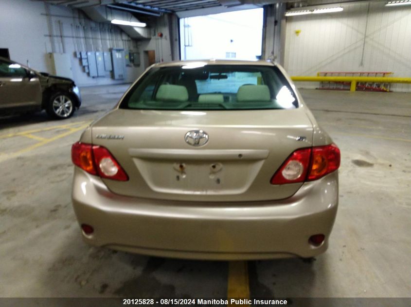 2009 Toyota Corolla Le VIN: 2T1BU40E09C081195 Lot: 20125828