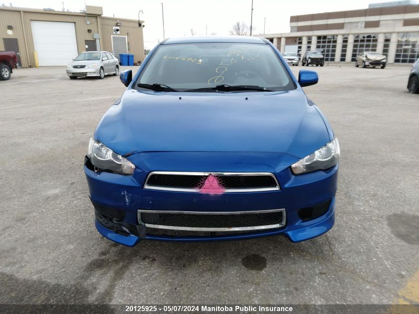 2012 Mitsubishi Lancer Se VIN: JA32V2FW8CU605073 Lot: 20125925