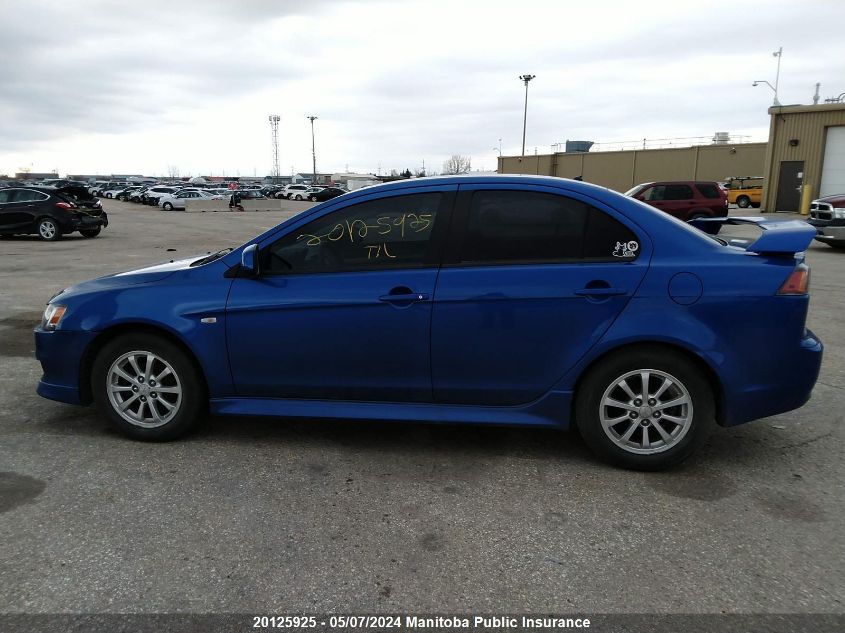 2012 Mitsubishi Lancer Se VIN: JA32V2FW8CU605073 Lot: 20125925