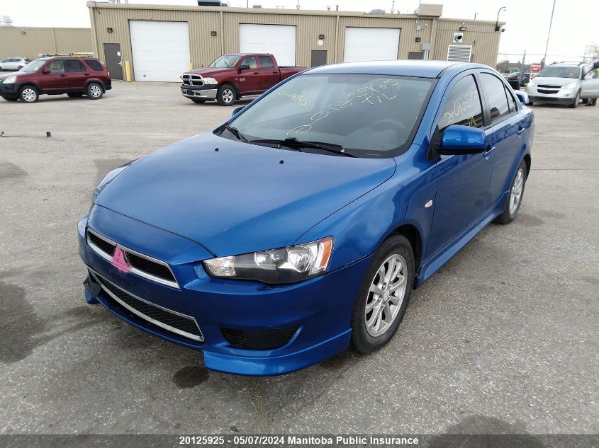 2012 Mitsubishi Lancer Se VIN: JA32V2FW8CU605073 Lot: 20125925